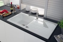 Beépíthető kerámia mosogató Villeroy & Boch Architectura 60 White EV3360 12 01