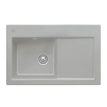 Beépíthető kerámia mosogató Villeroy & Boch Subway 45 left Fossil 677202KD