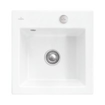 Beépíthető kerámia mosogató Villeroy & Boch Subway 50 S StoneWhite 331502RW