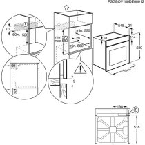 Beépíthető Sütő Electrolux EOF4P56X