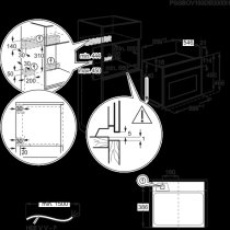 Beépíthető Kompakt Mikró Electrolux EVM8E08X