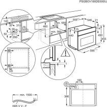 Beéíthető Kompakt Sütő és Mikró egyben Electrolux EVL8E08Z