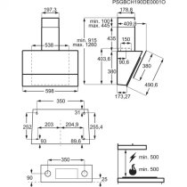 Oldalfali Elszívó Electrolux LFV416K