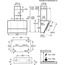 Oldalfali Elszívó Electrolux LFV619R