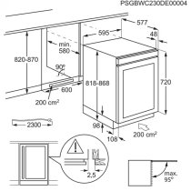 Beépíthető Borhűtő Electrolux EWUS040B8B