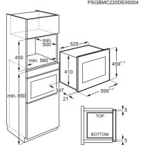 Beépíthető Mikró AEG MBE2658DEM