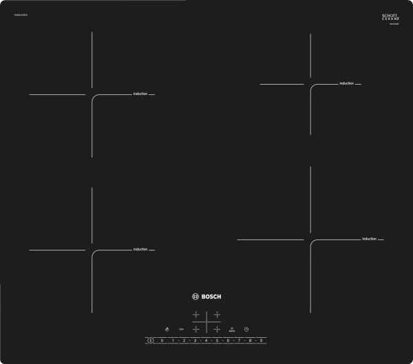 Beépíthető Főzőlap Indukciós Bosch PUE611FB1E