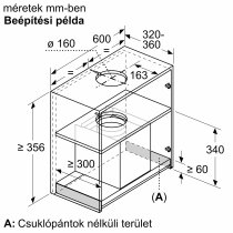 Beépíthető Elszívó Bosch DBB67AM60