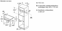 Beépíthető Kompakt Sütő és Mikró egyben Bosch CMG7761B1