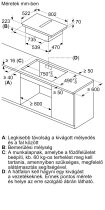 Beépíthető Indukciós főzőlap integrált páraelszívóval Bosch PVQ811F15E