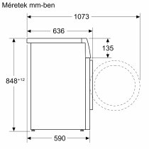 Szabadonálló elöltöltős mosógépek Bosch WGG2440REU