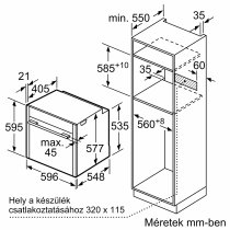 Beépíthető gőzsütő Neff B46FT64N0