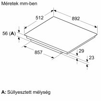 Beépíthető Főzőlap Indukciós Neff T69PYV4C0