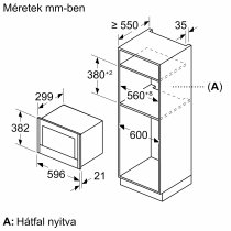 Beépíthető Kompakt Mikró Neff NR4GR31N1