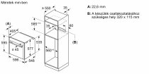 Beépíthető sütő Neff B59CR7KY0