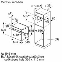 Beépíthető gőzsütő Neff B5AVM7AG0