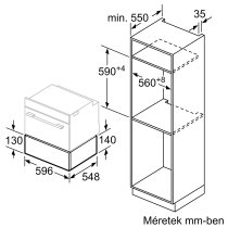 Beépíthető Melegentartó Fiók Neff N17HH10G0