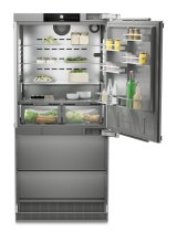 Integrálható hűtő-fagyasztó-kombináció BioFresh-sel és NoFrost-tal LIEBHERR ECBNe 8870