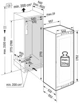 Beépíthető bortemperáló szekrény LIEBHERR EWTdf 3553