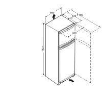 Hűtő-fagyasztó-automata SmartFrost-tal LIEBHERR CTele 2131