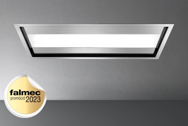 Mennyezetbe építhető páraelszívók Falmec NUVOLA 90 LED inox motor nélkül