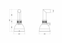 Fali páraelszívók Kdesign K124-W T600 titanium