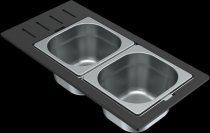 Gyümölcsmosó kosár ELLECI KD012100IN Gourmet szett 1_6 SINTESI inox