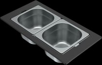 Gyümölcsmosó kosár ELLECI KF012100IN Gourmet szett 1_6 SINTESI inox