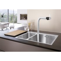 Inox prémium mosogatótálca BLANCO ANDANO 340_180-IF_A excenterrel InFino