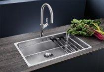 Inox prémium mosogatótálca BLANCO ETAGON 700-IF selyemfényű excenter nélkül