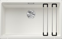 Gránit mosogatótálca BLANCO ETAGON 700-U fehér tartozékkal