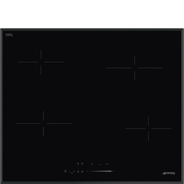 Beépíthető Főzőlap Kerámia SMEG SE464TB fekete