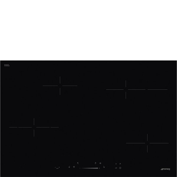 Beépíthető Főzőlap Kerámia SMEG SE484EMTD fekete