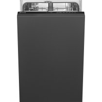 Beépíthető mosogatógép (45) INTEGRÁLT SMEG ST4512IN fekete