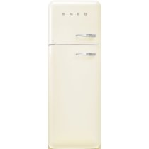 Szabadonálló kombinált hűtő felső mélyhűtővel SMEG FAB30LCR5 krém