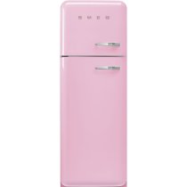 Szabadonálló kombinált hűtő felső mélyhűtővel SMEG FAB30LPK5 pink