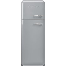 Szabadonálló kombinált hűtő felső mélyhűtővel SMEG FAB30LSV5 ezüst