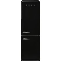 Szabadonálló kombinált hűtő alsó mélyhűtővel SMEG FAB32RBL5 fekete