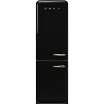 Szabadonálló kombinált hűtő alsó mélyhűtővel SMEG FAB32LBL5 fekete