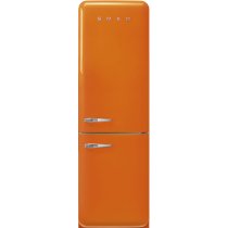 Szabadonálló kombinált hűtő alsó mélyhűtővel SMEG FAB32ROR5 narancssárga