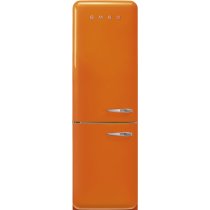 Szabadonálló kombinált hűtő alsó mélyhűtővel SMEG FAB32LOR5 narancssárga