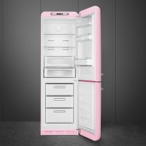 Szabadonálló kombinált hűtő alsó mélyhűtővel SMEG FAB32RPK5 pink