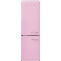 Szabadonálló kombinált hűtő alsó mélyhűtővel SMEG FAB32LPK5 pink