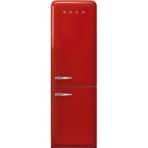Szabadonálló kombinált hűtő alsó mélyhűtővel SMEG FAB32RRD5 piros