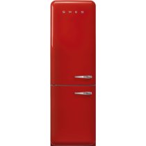 Szabadonálló kombinált hűtő alsó mélyhűtővel SMEG FAB32LRD5 piros