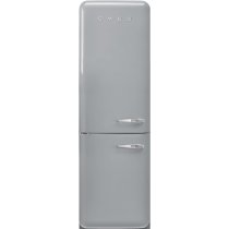 Szabadonálló kombinált hűtő alsó mélyhűtővel SMEG FAB32LSV5 ezüst