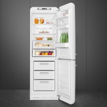 Szabadonálló kombinált hűtő alsó mélyhűtővel SMEG FAB32RWH5 fehér