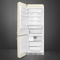 Szabadonálló kombinált hűtő alsó mélyhűtővel SMEG FAB38LCR5 krém