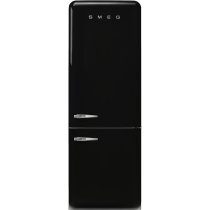 Szabadonálló kombinált hűtő alsó mélyhűtővel SMEG FAB38RBL5 fekete