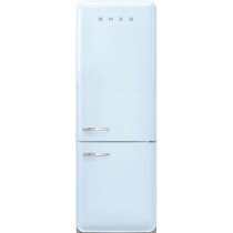 Szabadonálló kombinált hűtő alsó mélyhűtővel SMEG FAB38RPB5 pasztellkék